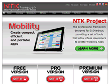 Tablet Screenshot of ntkproject.com